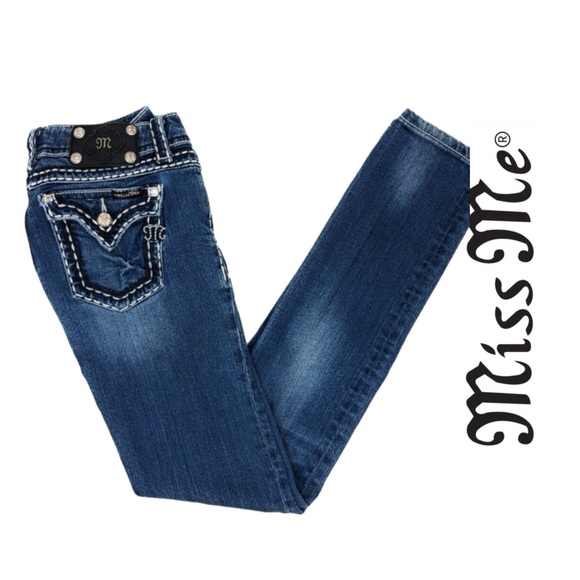 MISS ME Women's Jeans JP5014SK4 Skinny 0257 - Picture 9 of 9